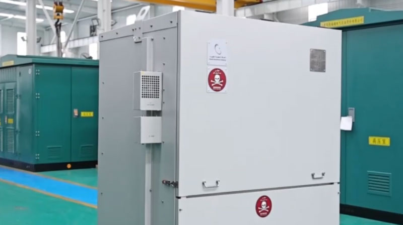 وحدة ربط حلقي ذكية معزولة بغاز سادس فلوريد الكبريت SF6